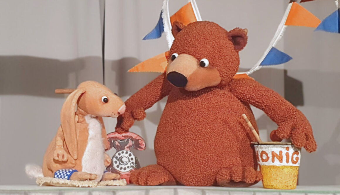 Hase und Bär Telefon